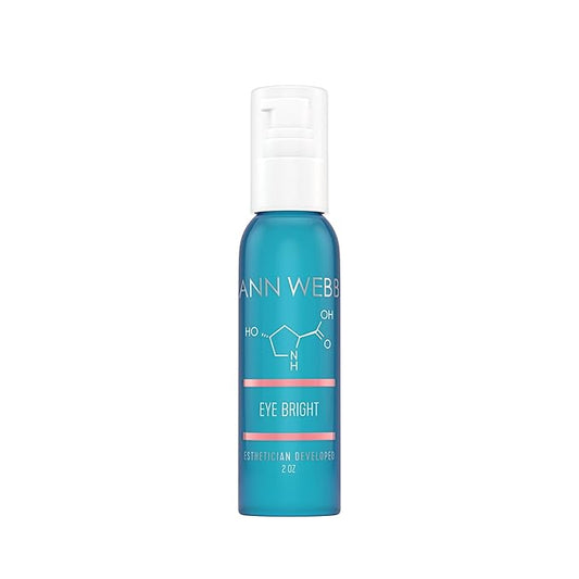 Eye Bright Cream - Anti Aging Eye Cream w/Collagen Peptides & Hyaluronic Acid for Dark Circles, Firms Fine Lines 2oz