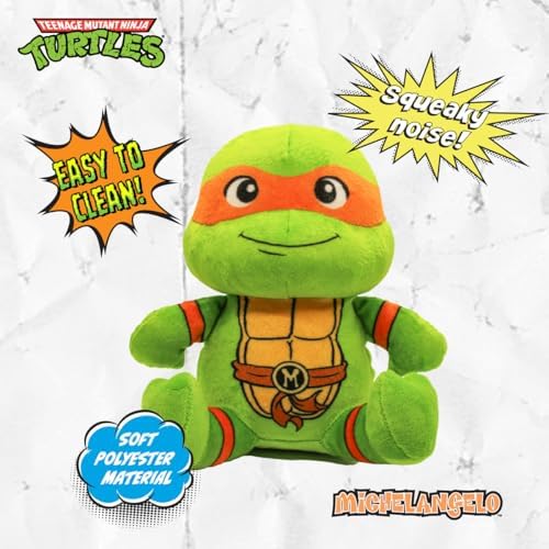 Teenage Mutant Ninja Turtles, Stuffed Animal for Dogs, Michelangelo