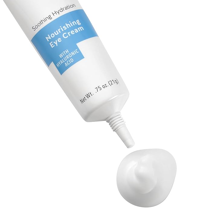 Alpha Skin Care Nourishing Eye Cream with Hyaluronic Acid | Anti-Aging Formula | Soothing Hydration | Reduces the Appearance of Lines & Wrinkles | For All Skin Types | 0.75 Oz