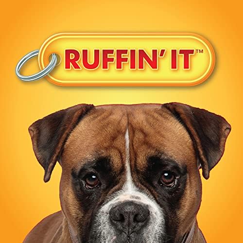 RUFFIN' IT Woodlands, Plush Squirrel, 6 in Squeaky Soft Stuffed, Dog Toy