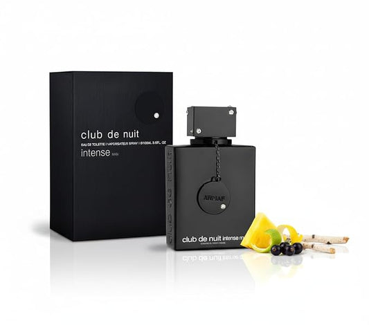 ARMAF club de nuit intense Man EDT Men New in Box, Black , 3.6 Fl Oz