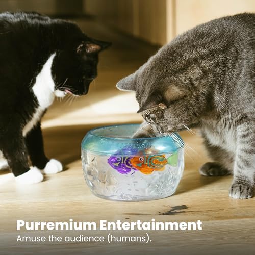 Catstages Meow-Smerizing Fun Fish Interactive Cat Toy, 3.9", 2-Pack