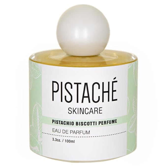 Pistaché Skincare Pistachio Dream Duo Set | Whipped Body Butter & Biscotti Perfume | Sweet Nutty Signature Scent Skincare & Fragrance Gift