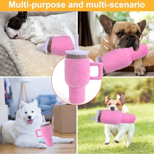 Mity rain Funny Tumbler with Handle Cup Dog Toy