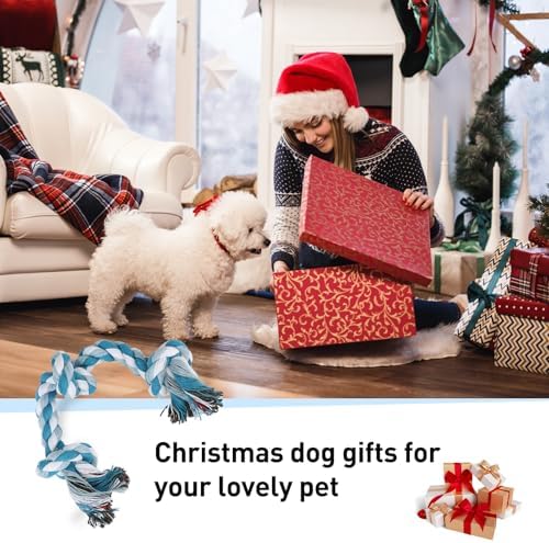 SZEE Dog Rope Toy 2-Pack, Rope Toys for Dogs, Suitable for Small Breeds