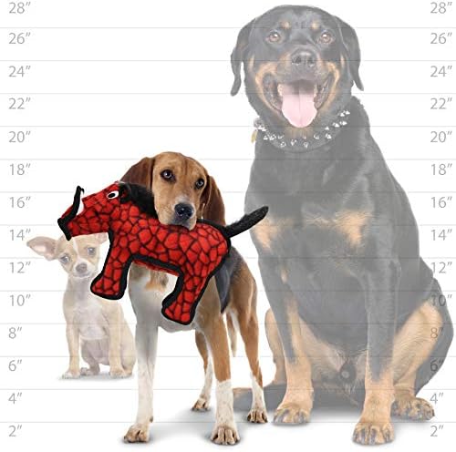 TUFFY® : Warthog Dog Toy: Ultra Durable Plush Toy with Multiple Layers & Reinforced Seams, Washable and Floats, Original Construction