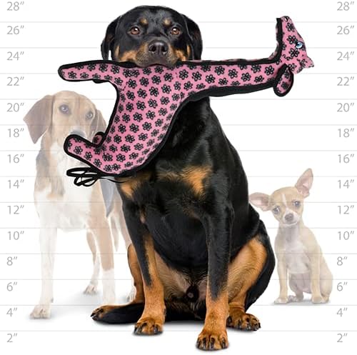 TUFFY® - 2 Pack Original : Giraffe Dog Toy : Ultra Durable Plush Dog Toy with Multiple Layers & Reinforced Seams, Washable and Floats, Original Construction