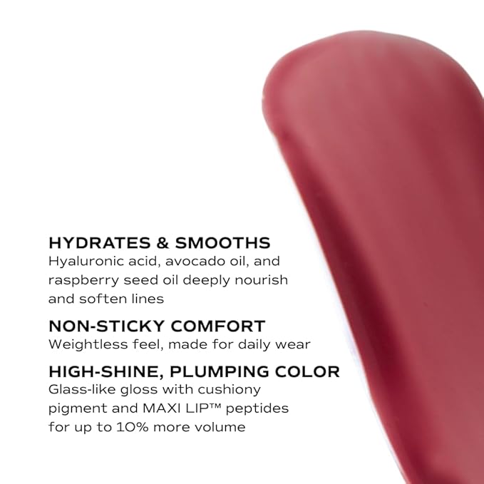 Your Best Self Peptide Hydrating Lip Gloss - Mauve Pink - Encourage Yourself