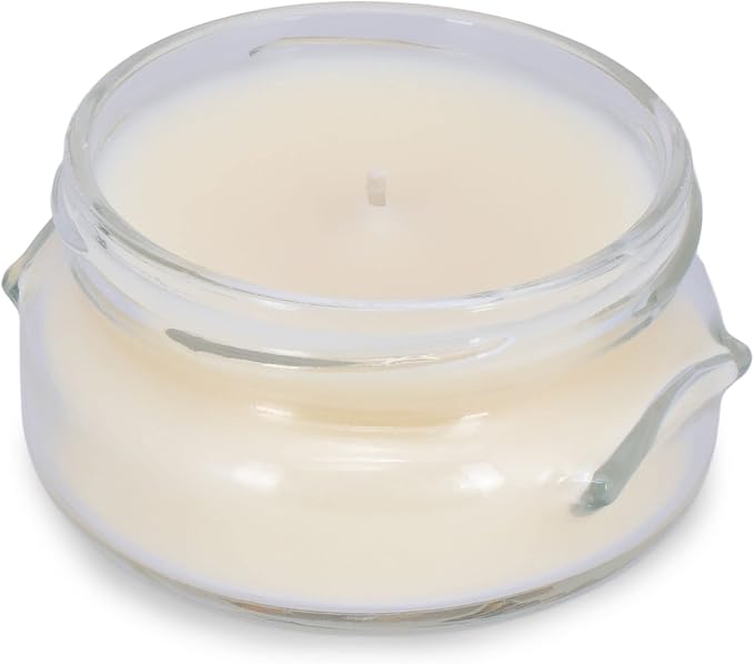 Tyler Creamy White 3.4 Ounce Glass Aromatherapy Scented Jar Candle Pack of 2, Diva