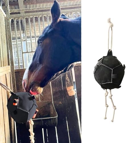 Horse Boredom Toys - Interactive Carrot Feeder | Interactive Funny Carrot Treat Dispenser Toy for Horses, Stall Boredom Relief Accessory for Play, Feeding, Training, Stable, Barn, Farm Use