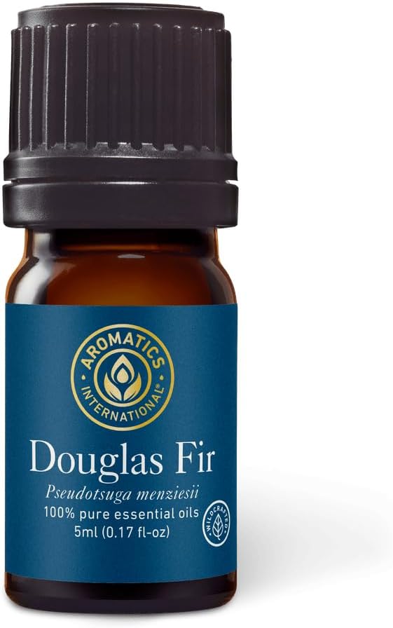 Aromatics International Premium Organic Douglas Fir Essential Oil 5ml | 100% Pure Essential Oil for Diffusion & Aromatherapy