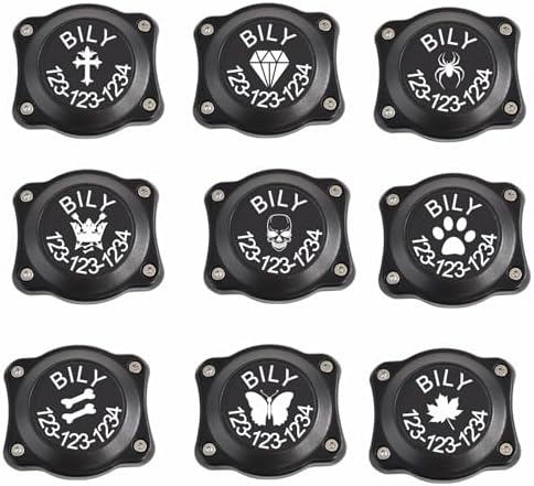 Personalized Dog Collar Waterproof airtag Dog tag Holder,USB C Light up Night Black Dog Collar (RED, XL(19.7-23.6"))