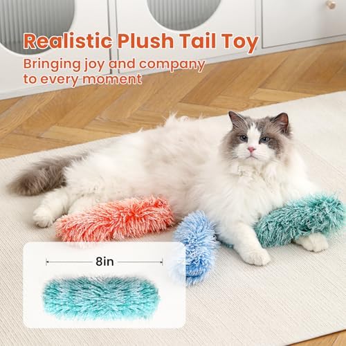 Cat Toys, 3 Pack Crinkle Catnip Pillow Toys for Indoor Cats