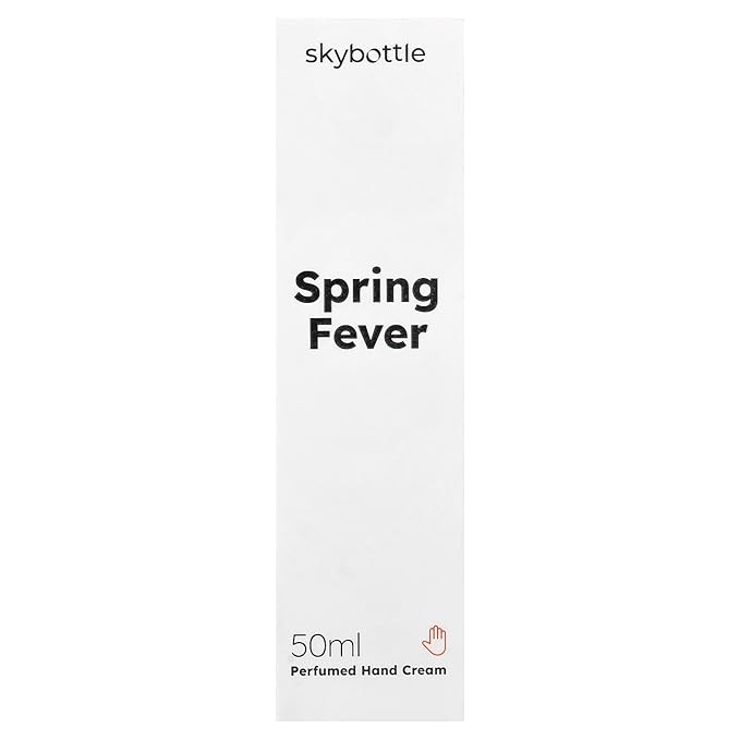 skybottle Hand Cream, Nourishes Very Dry Hands, Korean Hand Lotion, Hand Care for Women & Men, Perfumed with Tulip, Lemon, Floral Scent with Shea Butter, 1.7 Fl. Oz