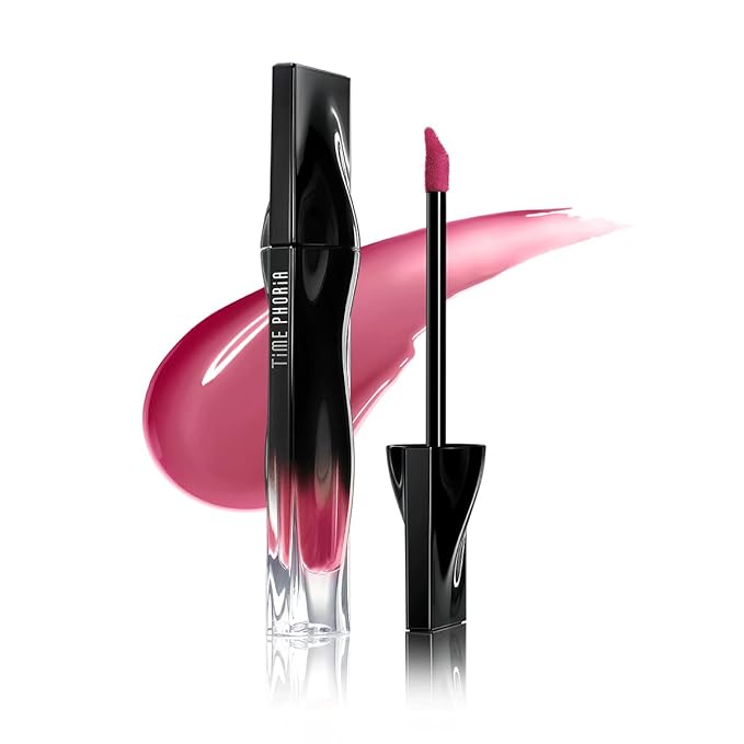 STELLAR DUST LIP STAIN-Long Lasting, Waterproof and Transferproof Lip Tint, Glossy Finish Lip Gloss, Lightweight Lipstick, High Coverage, Stocking Stuffers For Teen Girls (004 Mauvion)