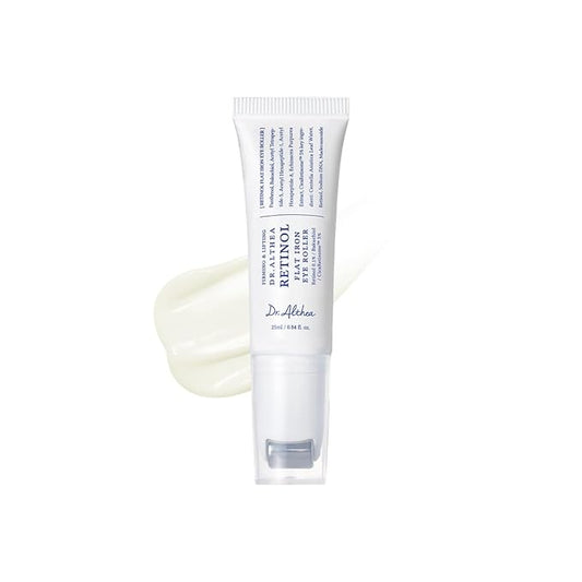 Dr.Althea Retinol Flat Iron Eye Roller | Face Lift Serum with Gua Sha Roller | Antiaging Care with Madecassoside & Centella & Hyaluronic Acid | Vegan Korean Skincare, 0.84 fl oz