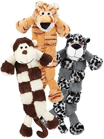 Grriggles US5692 16 Safari Squeaktacular Monkey Pet Squeak Toy