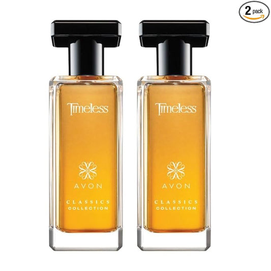 AVON Classics Timeless Cologne for women– Soft Floral Women Perfume with Jasmine, Cardamom & Patchouli fragrances, Long Lasting Perfumes for Women Gift Set, 1.7 fl oz Each