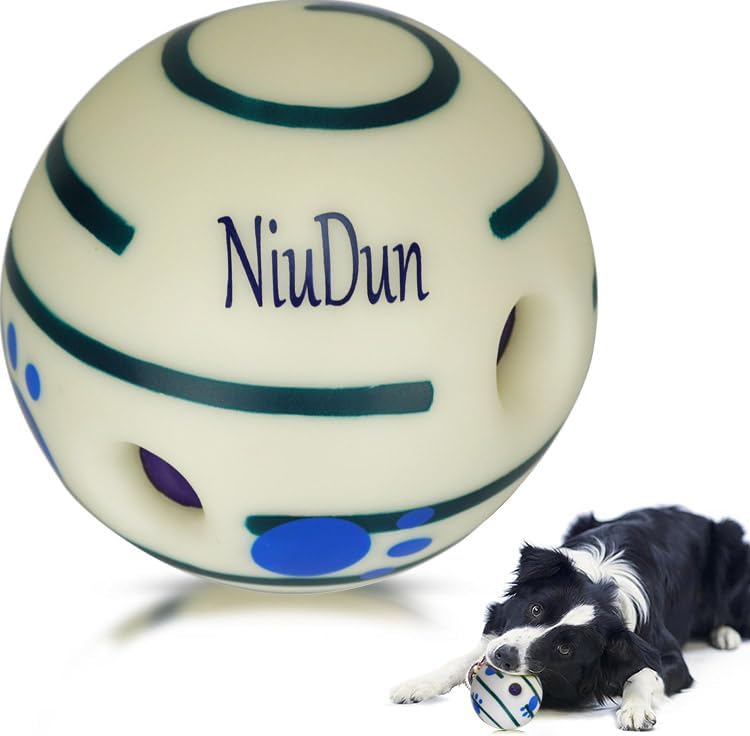 Swing Cluck Ball, A Great pet Dog Toy,Dog Toys,Dog Ball or Dog Balls. Full of Fun. When a Dog Bites it, it can Make Giggles. It's a Beloved Toy for Pets,Giggle Ball for Dogs (Glow in The Dark)