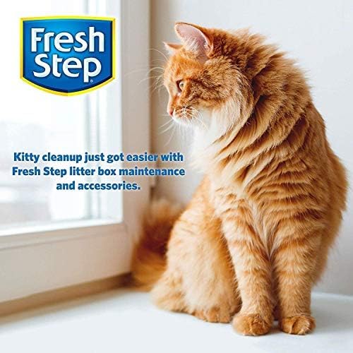 Fresh Step Cat Litter Crystals Deodorizer, Non Toxic Odor Neutralizing Crystals for Litter Boxes That Help Control Smells and Keep Home Areas Fresh, Fresh Scent, 15 Ounce - 3 Pack | Non-toxic crystals neutralize odor at the source in any litter box, ke...
