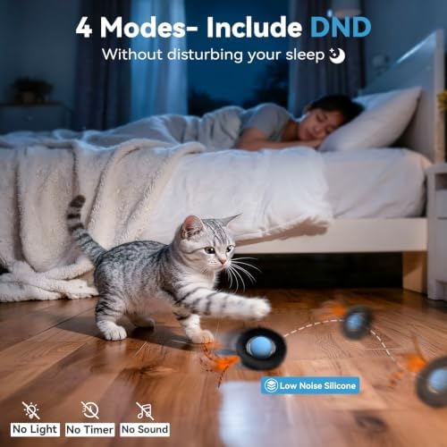 Interactive Cat Toy Ball-Automatic Motion Activated Moving Ball Toys