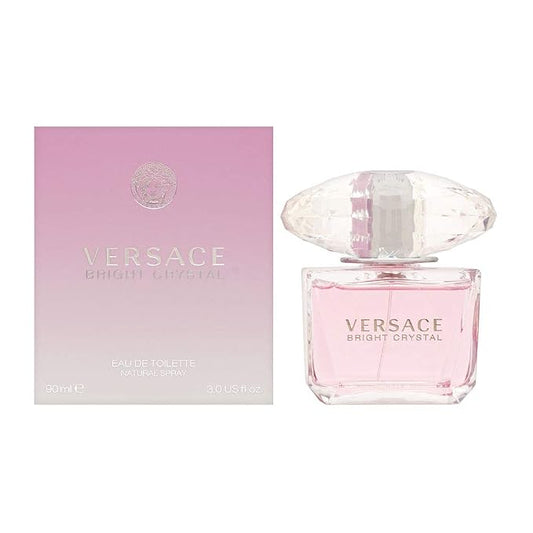 Versace Bright Crystal Eau de Toilette Spray, 3 Fluid Ounce
