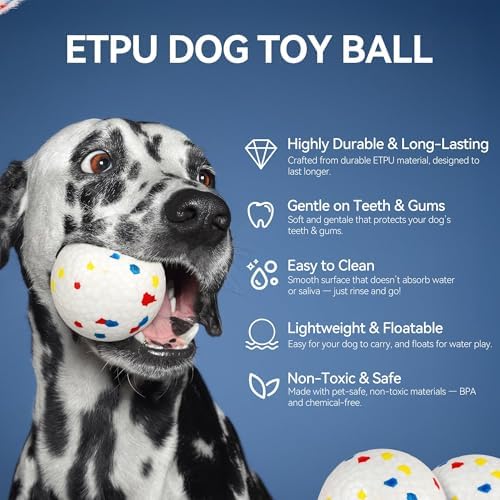 AFP Automatic Dog Ball Launcher with 2.5in ETPU Ball for Medium-Large Dogs