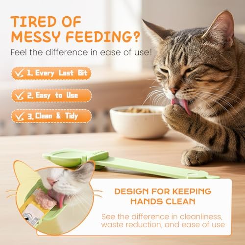 2026 New Feeder Squeeze Spoon, Cat Puree Feeder Spoon (Set C)
