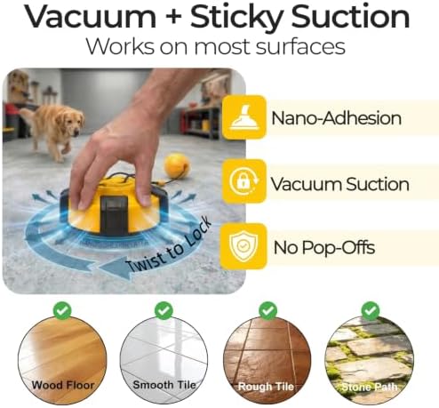 Interactive Tug of War Dog Toys Enrichment Stimulating Suction Cup