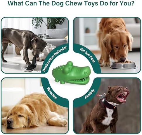Treat Dispensing Dog Toys for Medium & Large Dogs