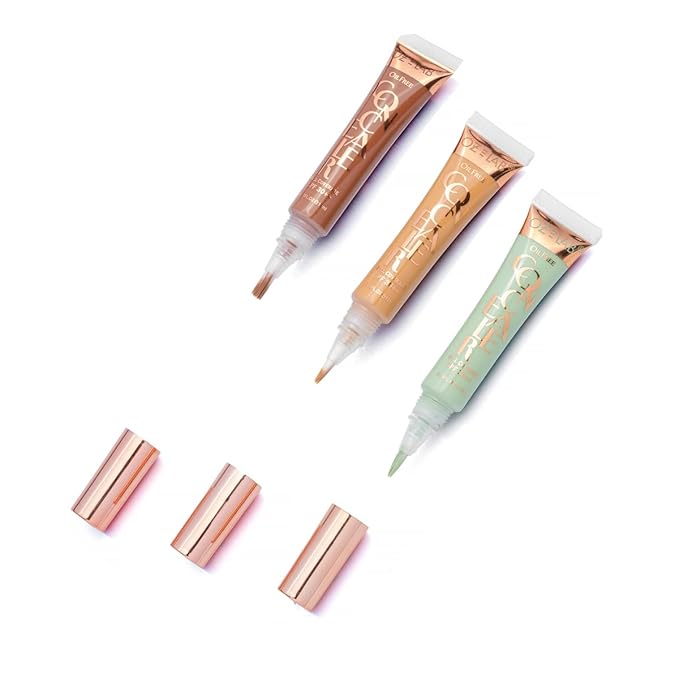Beauty Hide and Chic Liquid Concealer – Sand (HC-06) – Full Coverage, Lightweight, Matte Finish, SPF 30++, Vegan, Cruelty-Free – 0.35 fl oz / 10 ml,pack of 1