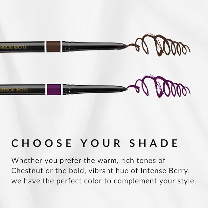 Flori Roberts Luxury Lip Pencil, Retractable Lip Liner and Filler, Vibrant Lip Makeup for Women of Color or Deeper Skin Tones