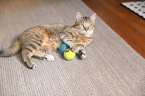 Mad Cat Wacky Wool Balls, Catnip and Silvervine Blend Cat Toys, Pack of 2