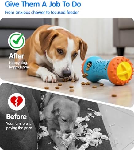 Dog Puzzle Toy, Interactive Slow Feeder for All Dogs