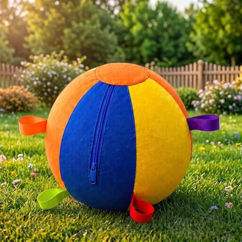 Herding Ball for Dogs, 18.5" Outdoor Dog Balls for Small & Medium Breeds