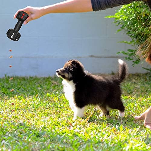 Dog Chew Toys for Aggressive Chewers Indestructible Dog Toys Tough Natural Rubber Dumbbell Toy for Small Medium Large Dogs Large Black