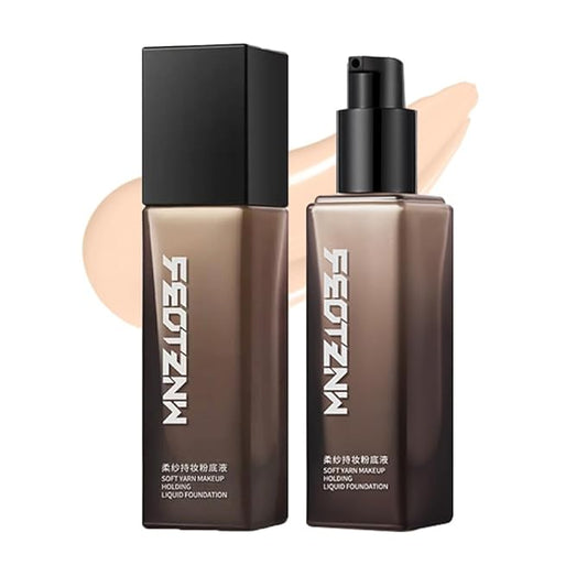 Feotznw Flawless Finish Foundation Makeup - Lightweight Medium Coverage, Semi-Matte Finish for Uneven Skin Tone, Vegan & Cruelty-Free -1.014 Fl Oz-Beige.