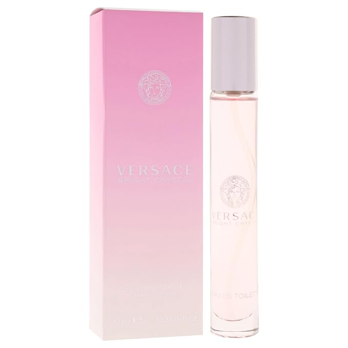 Versace Bright Crystal for Women Eau De Toilette Spray, Fresh, 0.3 Oz