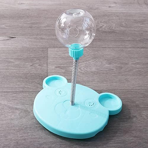 Pet Toy Treat Dispenser, Interactive Treat Leaking Toy for Cat Dog Slow Feeder Funny Pet Product Accessories(Blue)