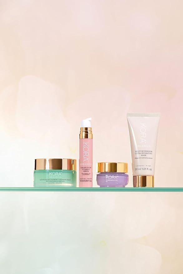 KORA Organics Kakadu Plum Vitamin C Eye Cream, Hydrating & Revitalizing, Certified Organic, Cruelty Free, Refillable, 0.51 fl oz