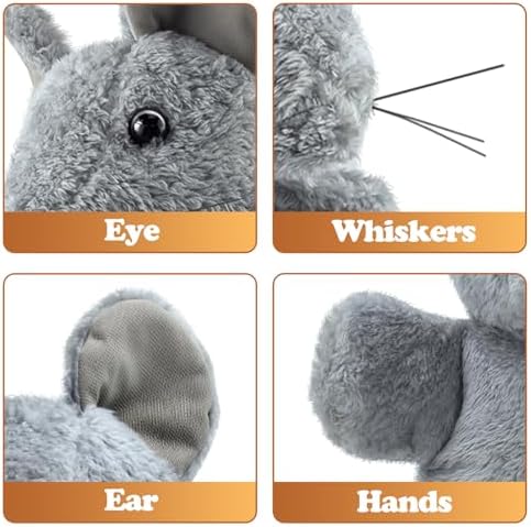babyye Cat Wrestling Glove, Thickening Tough Padding for Safe and Fun Interactive Play, Relieve Boring Pet Safe Interactive Play