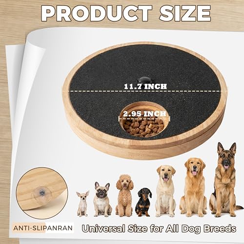 Dog Nail Scratch Board with Treat Box, Stress-Free Nail File Toy