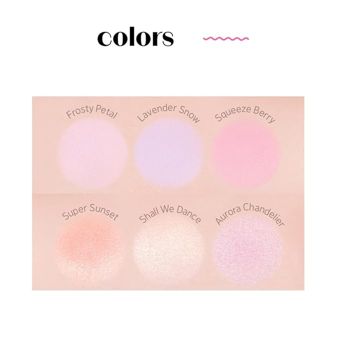 ETUDE Heart Pop Blush, Warm Sunset Cheek Color, Radiant Glow & Glossy Finish, Blendable Formula, Compact 0.2 oz – Super Sunset
