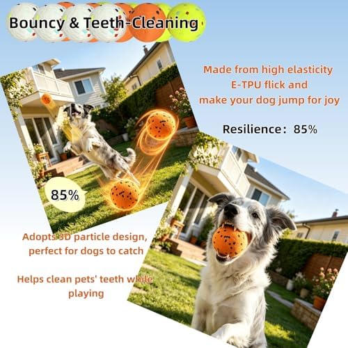 Super Strong Dog Balls for Medium/Small Dogs