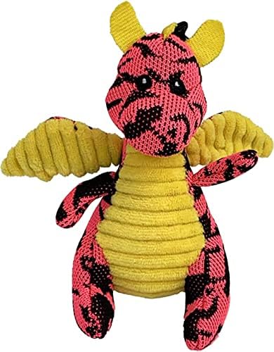 Multipet MiniPet Dragon Dog Toy 5" (Assorted Color, 1 Pack)