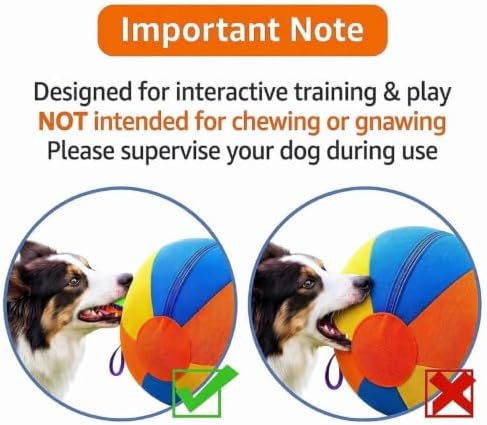 Herding Ball for Dogs, 25" XXL Outdoor Dog Balls for Large & Giant Dogs