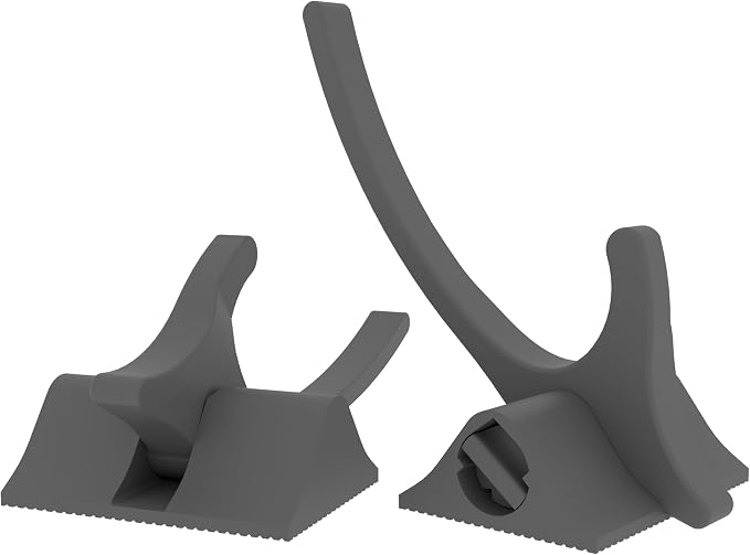 Hip Flexor, Iliacus  & Psoas Release Tool V2 – Reinforced Trigger‑Point Massage Hook for Sciatica, Back & Posture Relief | Myofascial Self‑Therapy Device (Gray)