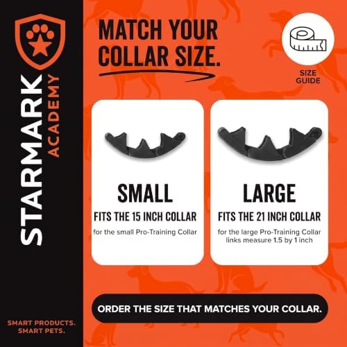Starmark Pro-Training Dog Collar Add-A-Link Small