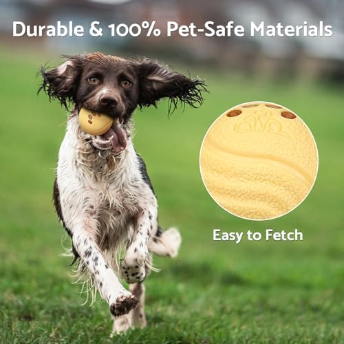 [2026 Latest Smart Dog Balls, Interactive Dog Toys, 4 Movement Modes, Durable TPU Material, Motion Activated Automatic Moving Rolling Ball for Small/Medium/Large Dogs