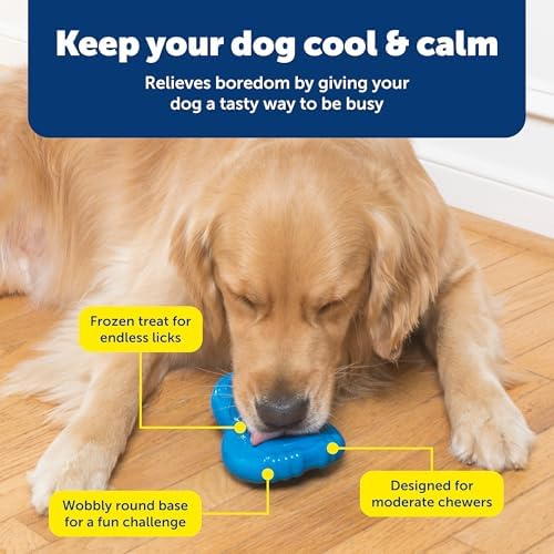 PetSafe Chilly Penguin Freezable Treat Holding Dog Toy, Medium/Large